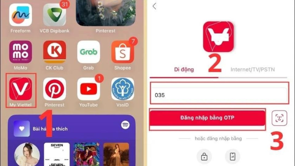 Bạn tải ứng dụng My Viettel