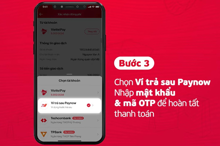 Ví trả sau Paynow (hình 11)