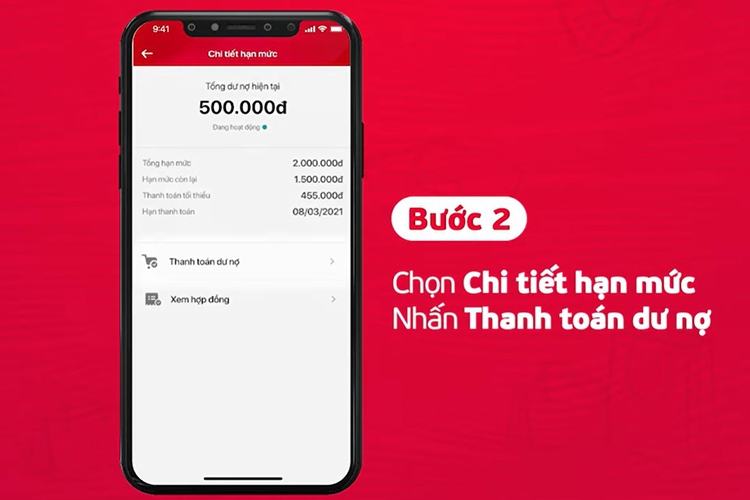 Ví trả sau Paynow (hình 13)
