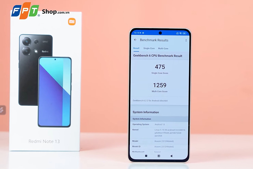 Test hiệu năng và pin Redmi Note 13 (hình 2)