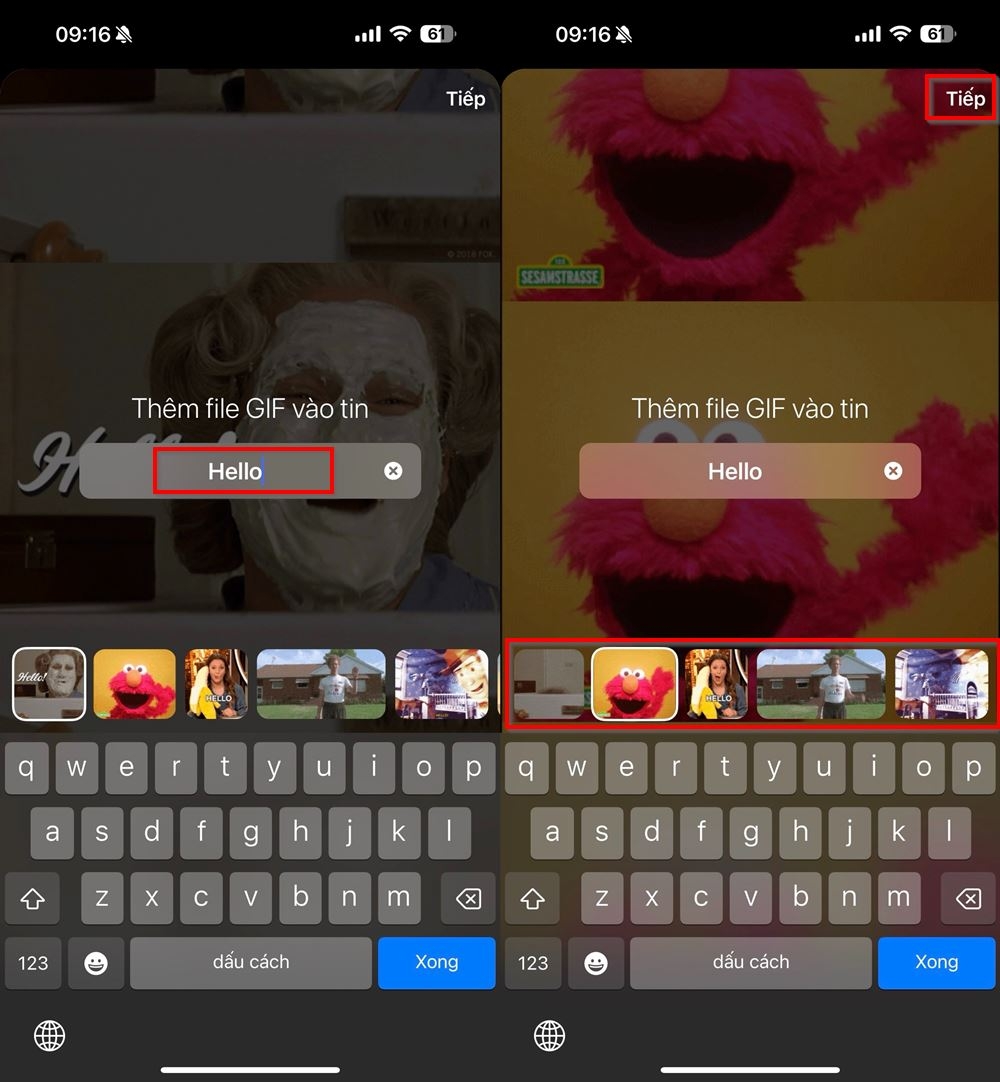 Cách đăng ảnh GIF lên story Instagram 3