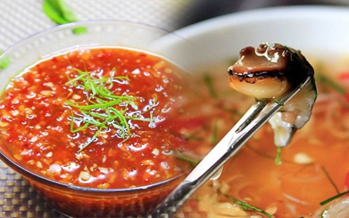 2. Cách làm nước chấm ốc sệt