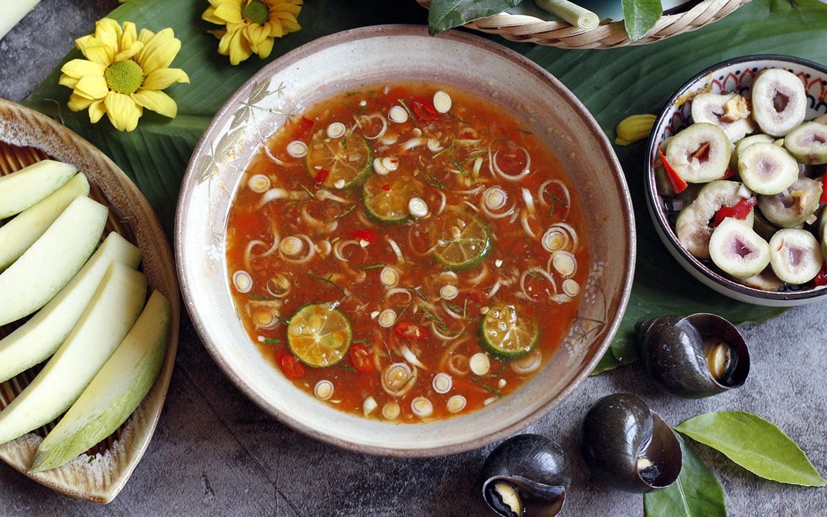 3. Cách pha nước chấm ốc luộc Hà Nội chuẩn vị