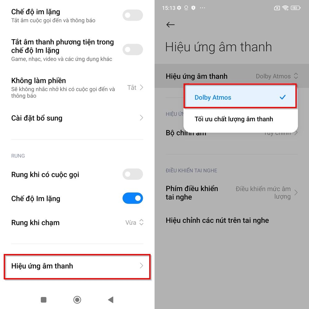 Cách sử dụng âm thanh Dolby Atmos trên điện thoại Xiaomi 2
