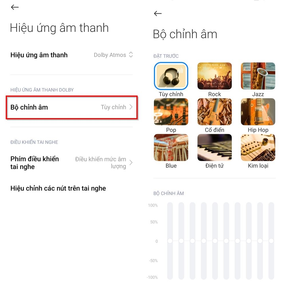Cách sử dụng âm thanh Dolby Atmos trên điện thoại Xiaomi 3