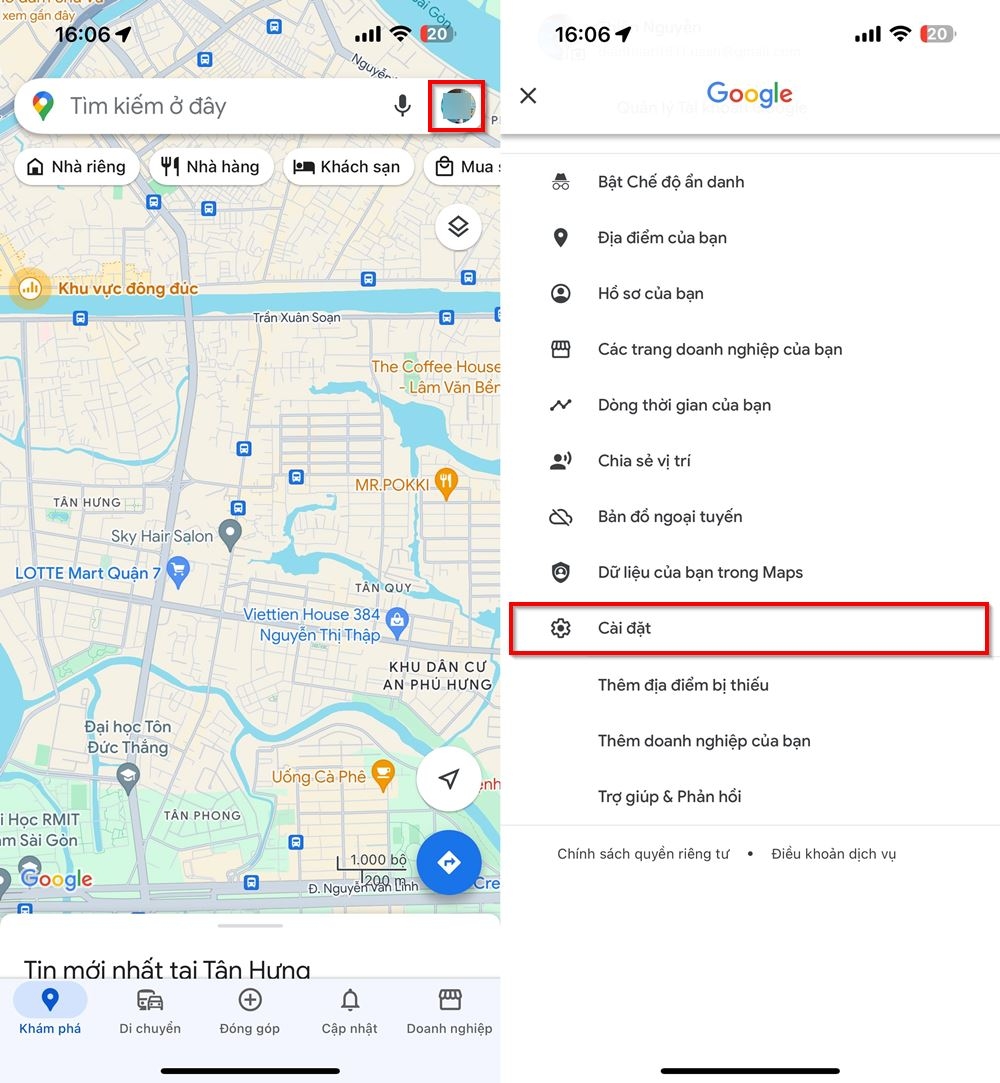 Cách dùng Chỉ đường bằng giọng nói trên Google Maps&nbsp;1