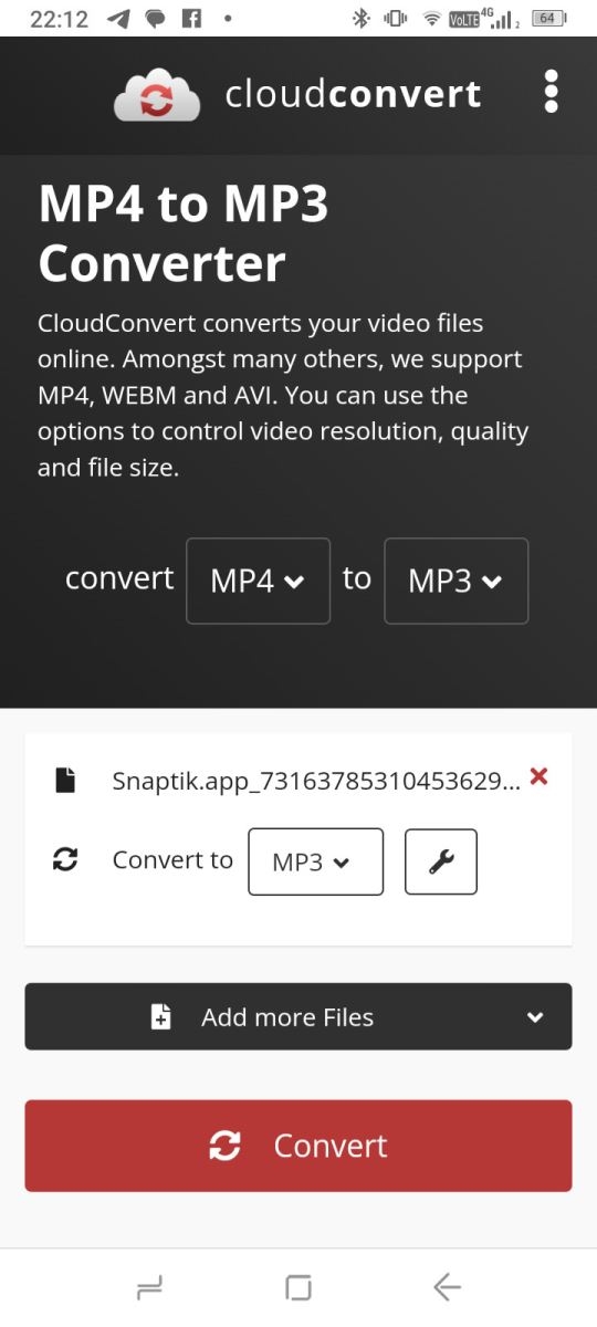 Cách chuyển video sang MP3 (2)