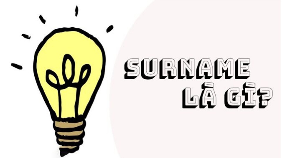 Surname là gì