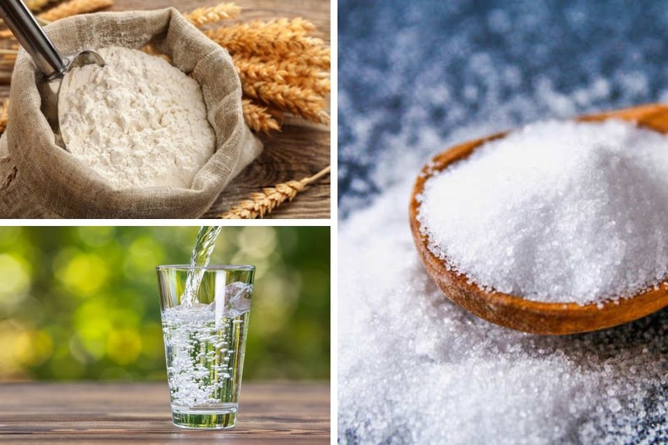 Cách làm bột chiên bằng bột mì 1