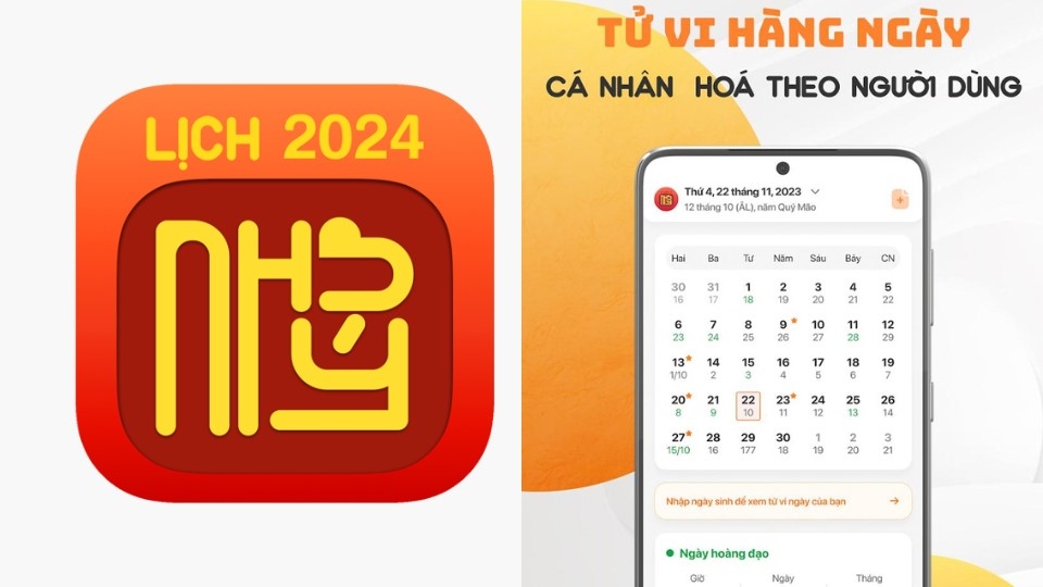 Ứng dụng Lịch Như Ý