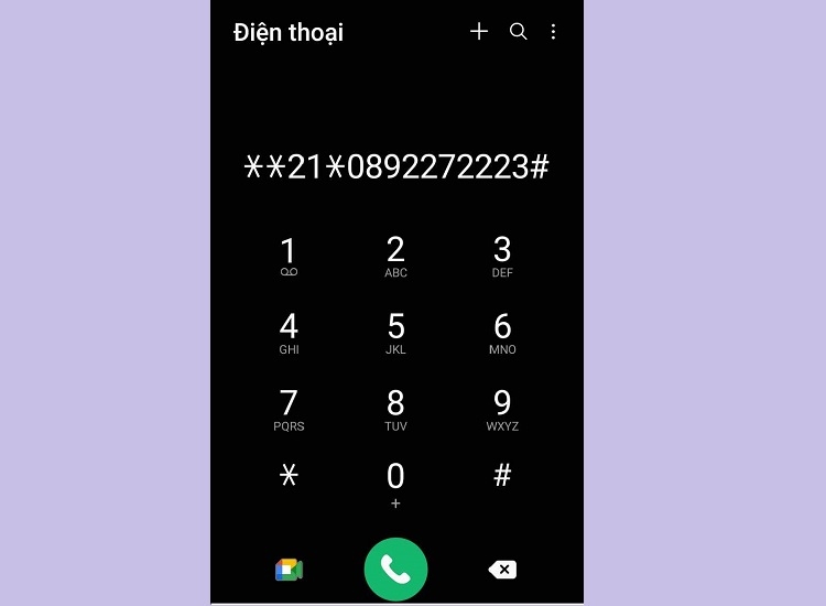 Chuyển cuộc gọi MobiFone bằng USSD