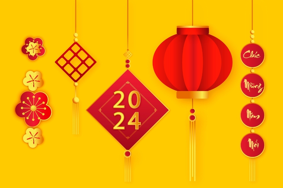 Tổng hợp background tết màu vàng 4