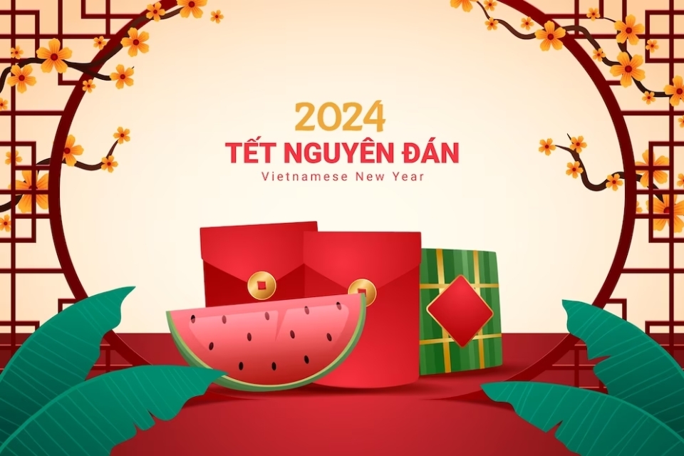 Tổng hợp background tết màu sắc khác 3