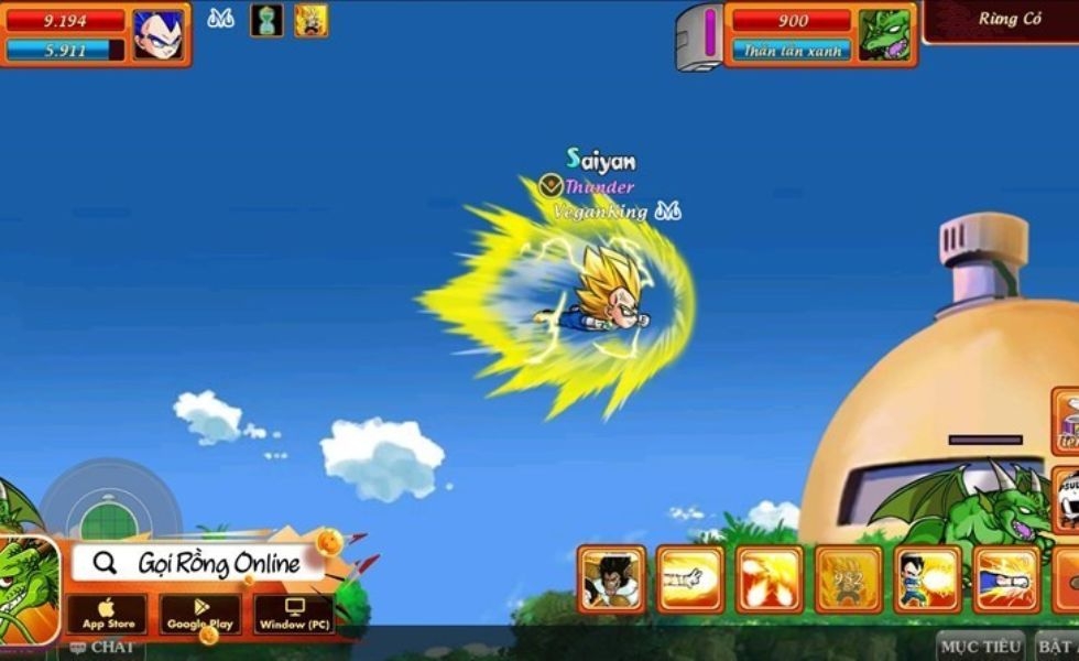Rồng Thần Online game hay