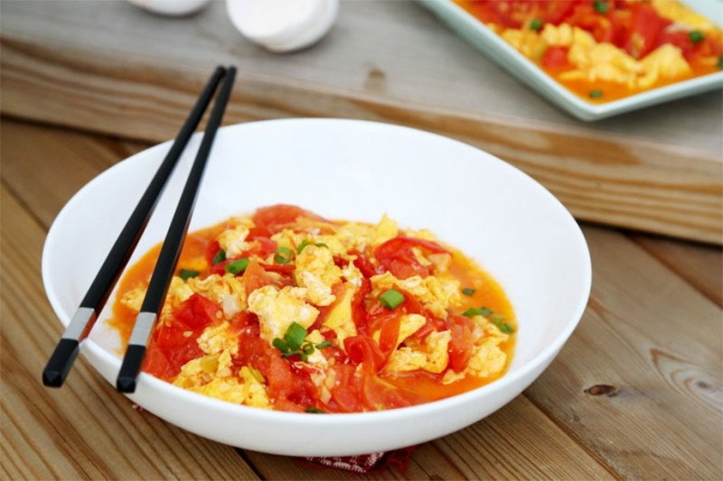 Trứng xào cà chua hình 5