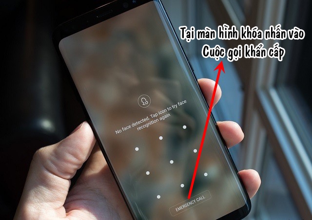 cách mở khóa điện thoại samsung bằng cuộc gọi khẩn cấp 2