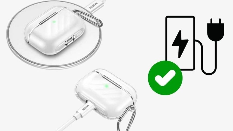 Kiểm tra lại Airpod xem có đang được sạc