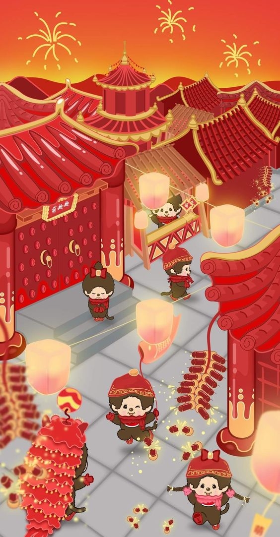 hình nền 4k màu đỏ tết 2024 - hình 34