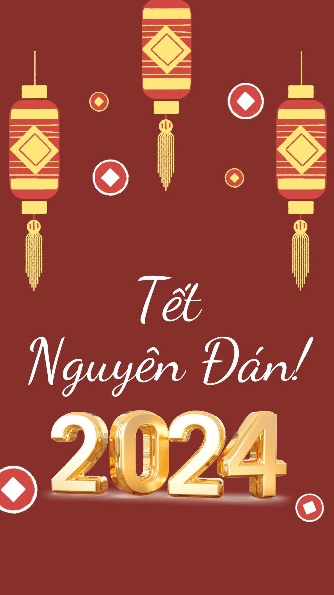 hình nền 4k màu đỏ tết 2024 - hình 35