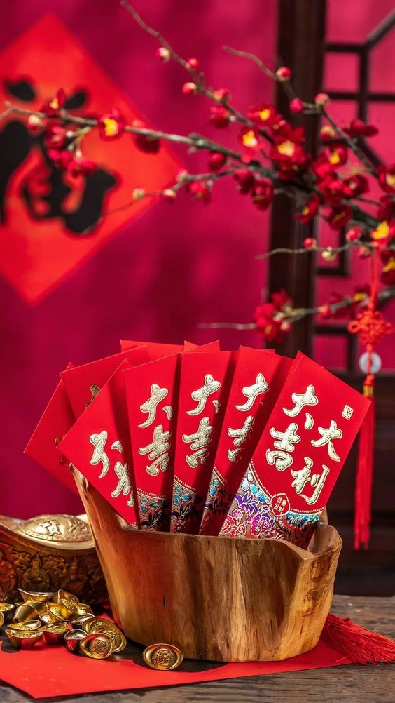 hình nền 4k màu đỏ tết 2024 - hình 37