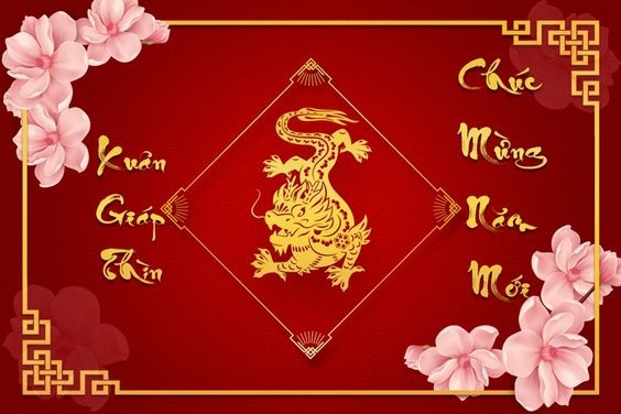 hình nền 4k màu đỏ tết 2024 - hình 8