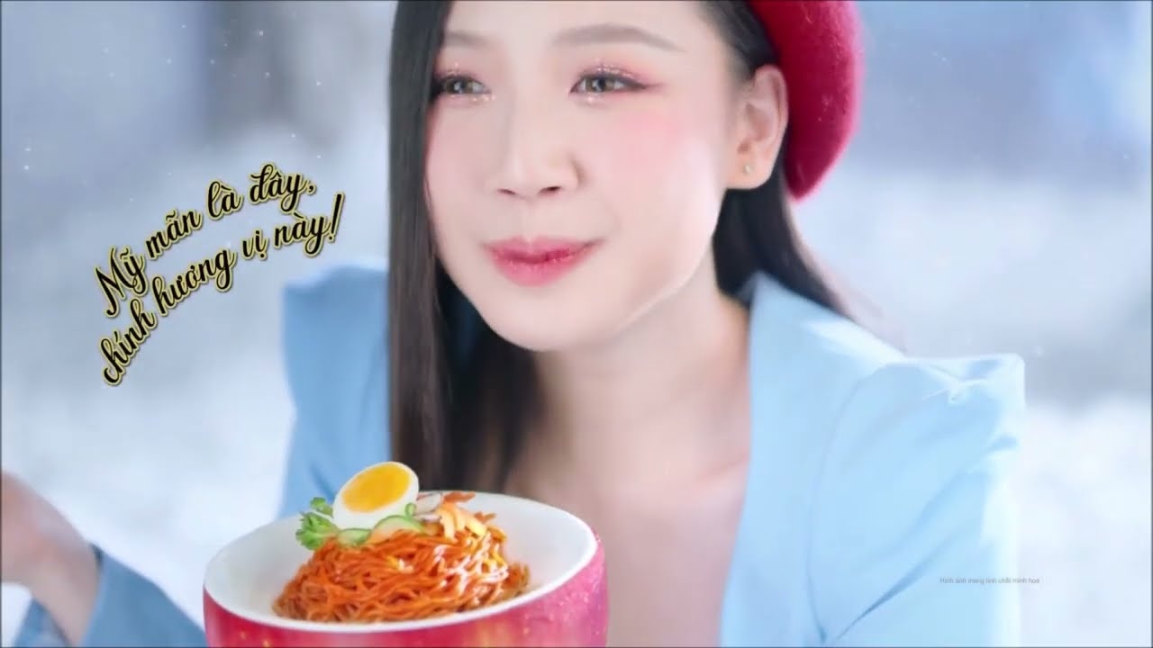 Mì lạnh sốt táo hình 4