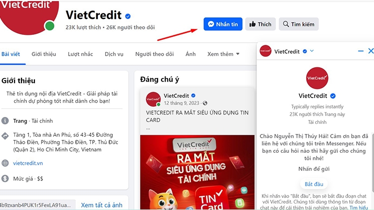 tổng đài VietCredit (hình 6)