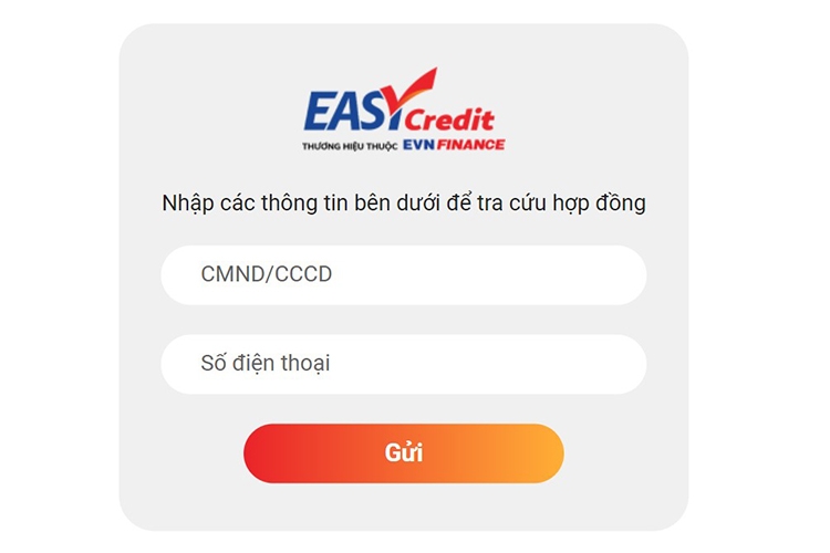 tra cứu hợp đồng Easy Credit (hình 5)