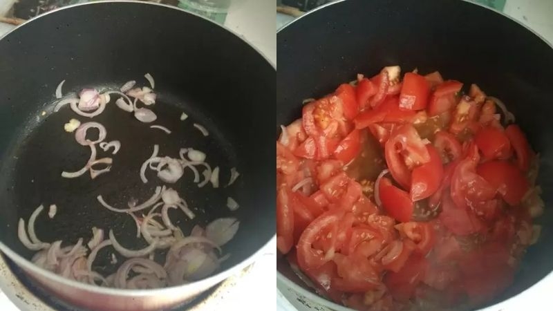 thịt sốt cà chua - Ảnh 10