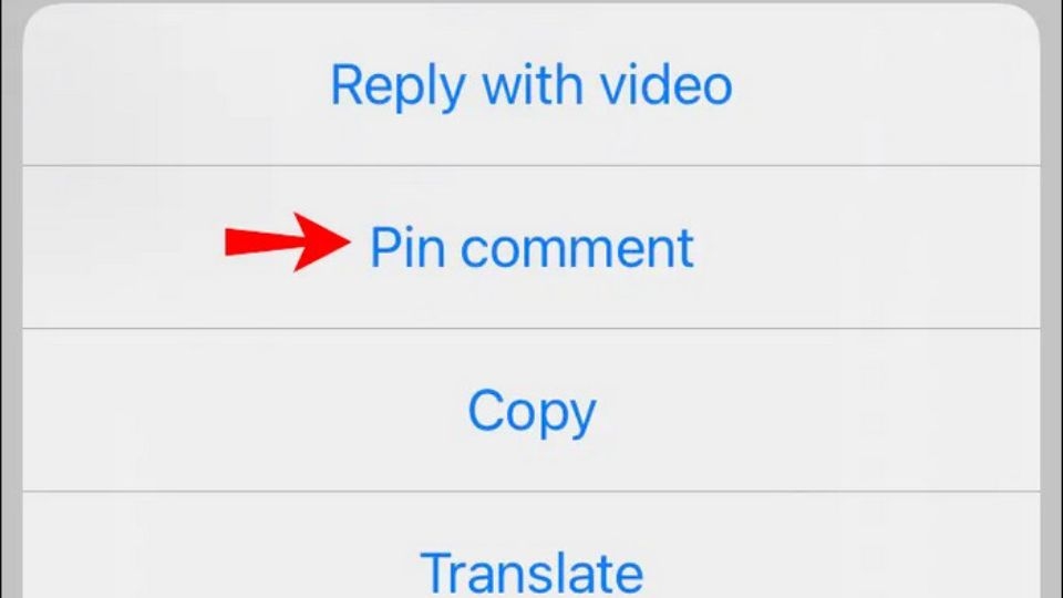 Lưu ý khi ghim bình luận trên TikTok