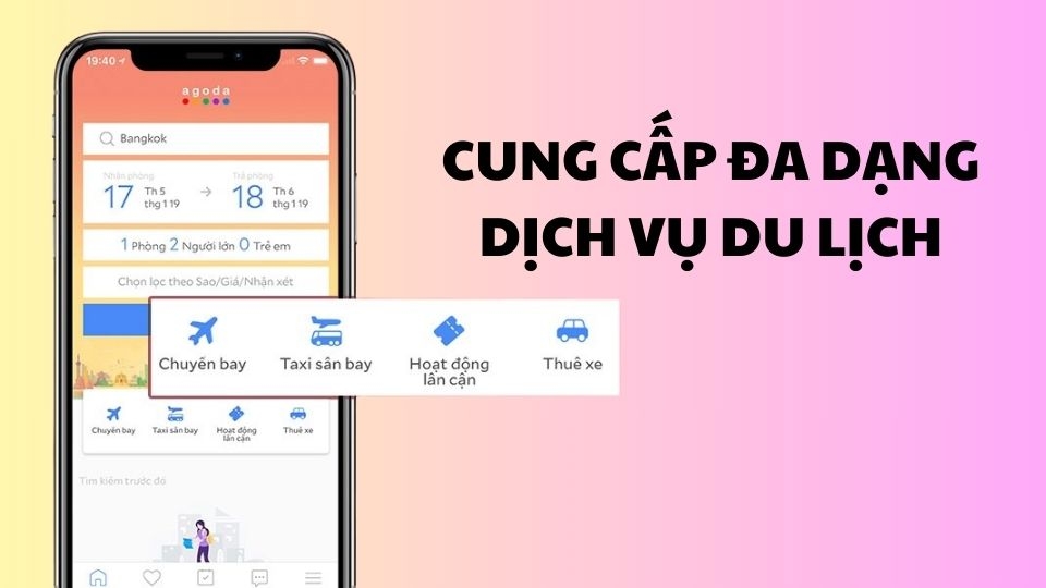 Cung cấp đa dạng dịch vụ du lịch