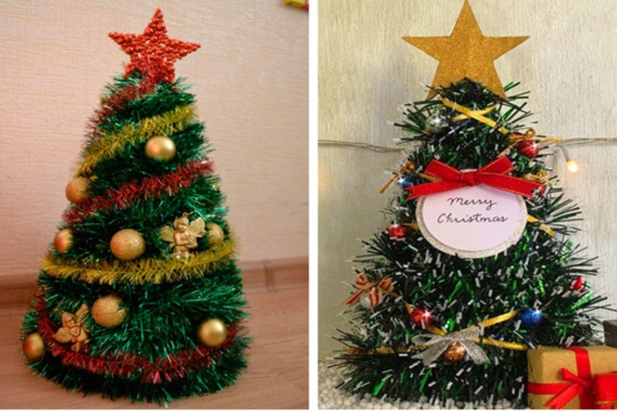 Chi tiết 10 cách làm cây thông Noel từ các vật liệu đơn giản 6