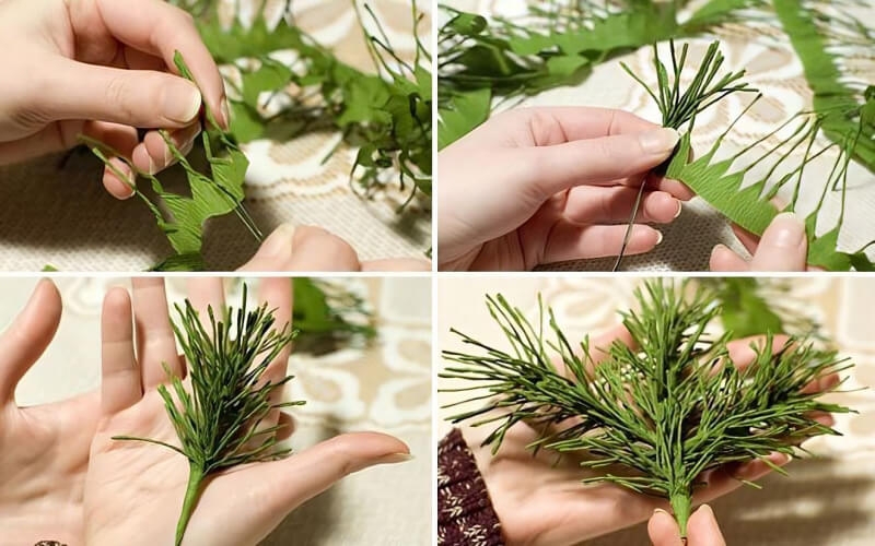 Chi tiết 10 cách làm cây thông Noel từ các vật liệu đơn giản 7