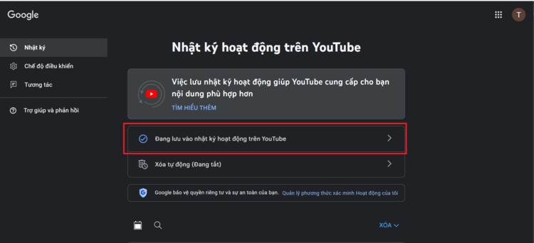 Xóa hết tất cả phim đã xem trên Youtube (10)