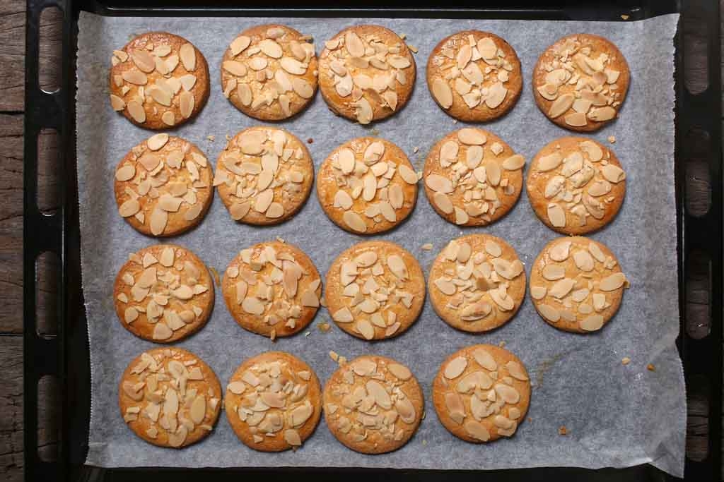 cách làm bánh ăn kiêng bánh quy lạnh hạnh nhân