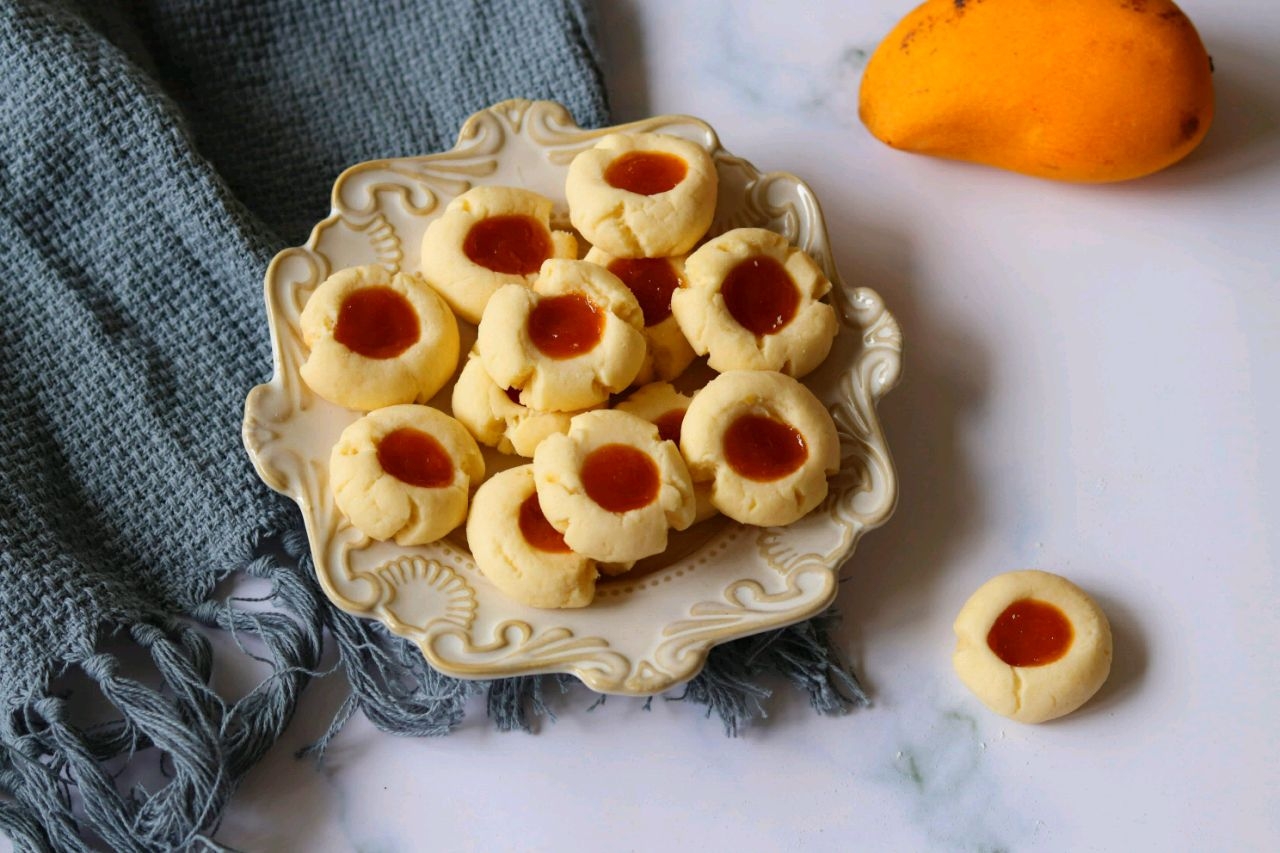 cách làm bánh ăn kiêng bánh quy mứt dâu