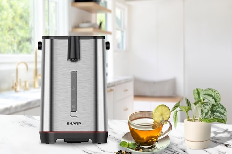 Bình thủy điện Sharp KP-40EBV-ST có màu sắc hiện đại