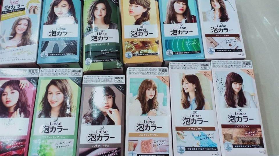 Kao Liese Prettia Creamy Bubble Color là sản phẩm nhuộm tóc với dạng bọt tiện lợi