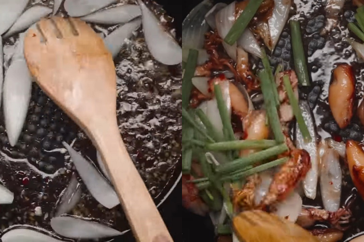 Cách làm mực trứng chiên nước mắm vô cùng thơm ngon, hấp dẫn, đơn giản, ai cũng có vào bếp trổ tài hình 4
