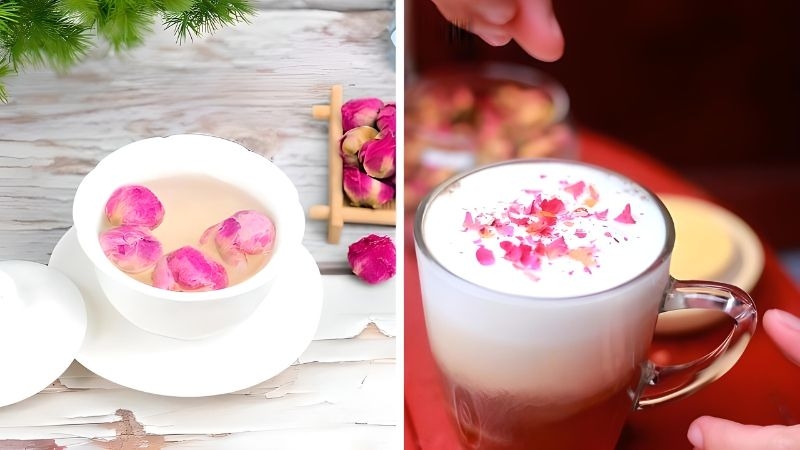 Trà hoa hồng là gì? Cách pha trà hoa hồng đúng cách bồi dưỡng cho sức khỏe chị em 5
