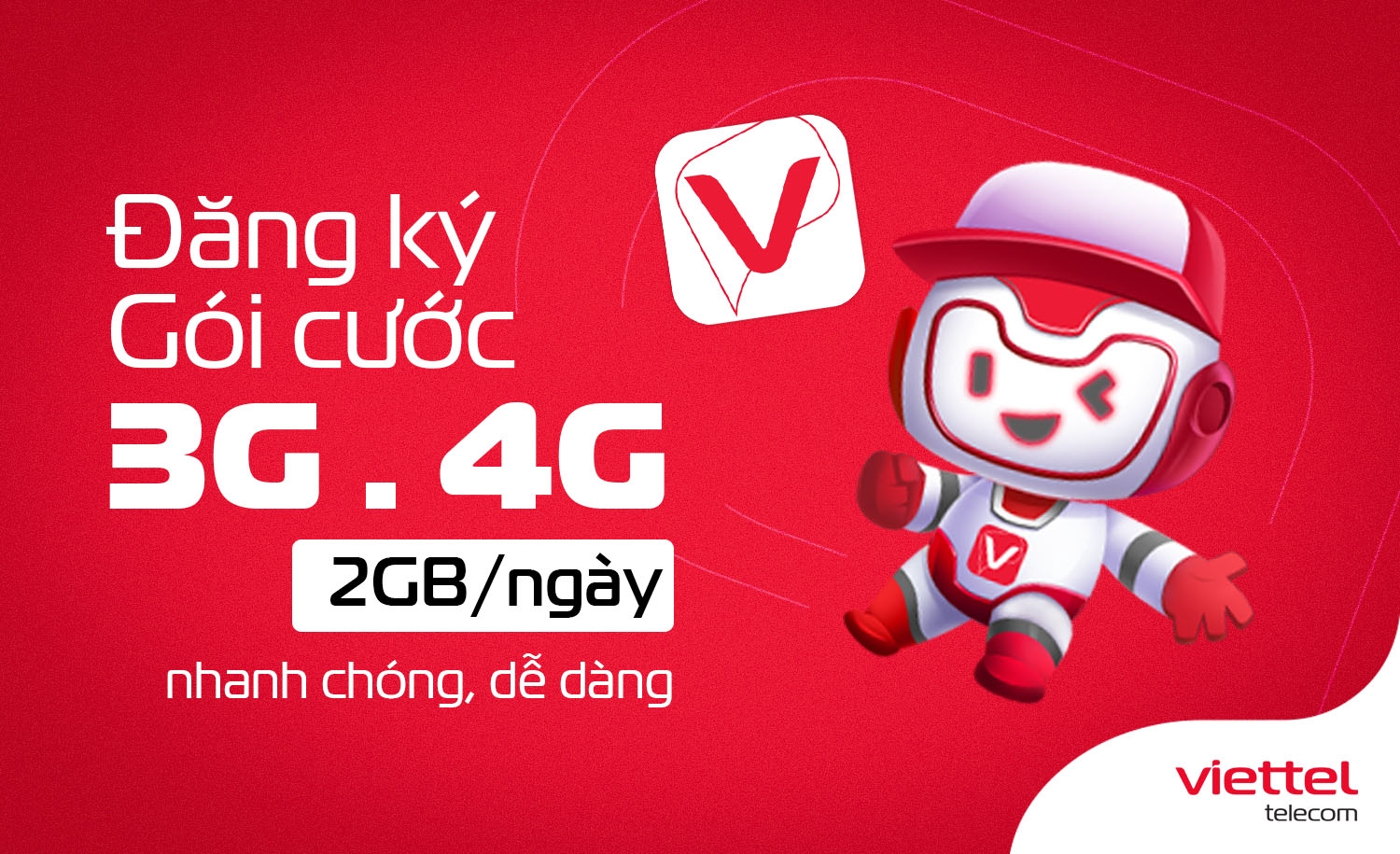 Gói cước data 4G Viettel sử dụng mọi lúc, mọi nơi