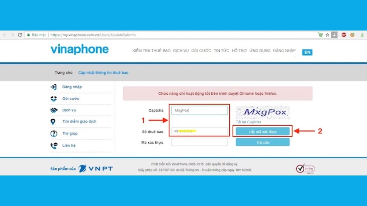 Cập nhật thông tin thuê bao VinaPhone đơn giản, nhanh chóng và tiện lợi với 3 cách sau 7