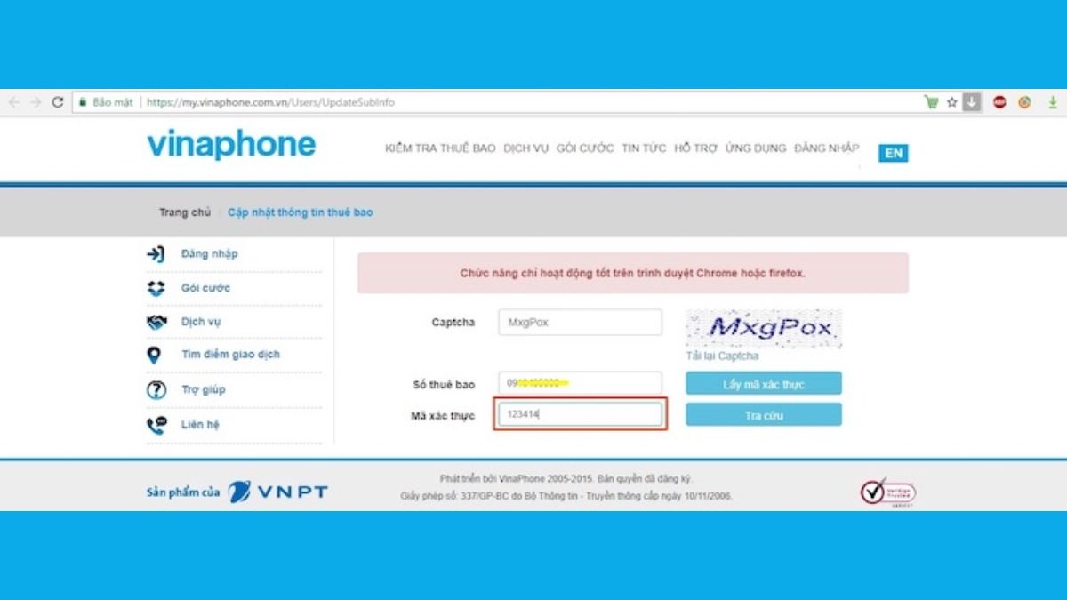 Cập nhật thông tin thuê bao VinaPhone đơn giản, nhanh chóng và tiện lợi với 3 cách sau 8