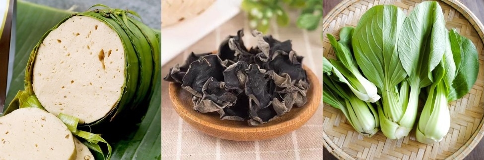 Cách chọn nguyên liệu làm miến xào chả chay