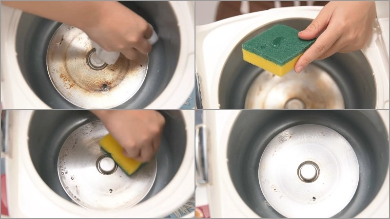 Vệ sinh nồi cơm điện sao cho đúng cách để bảo vệ sức khỏe 6