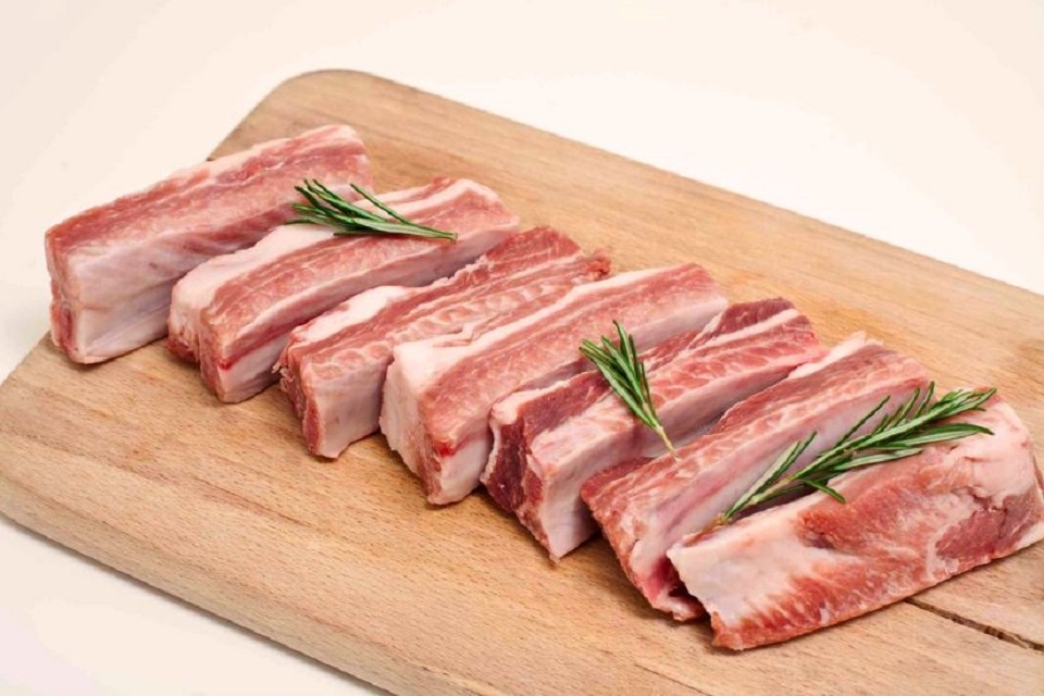 Sườn nướng mật ong bằng nồi chiên không dầu 3