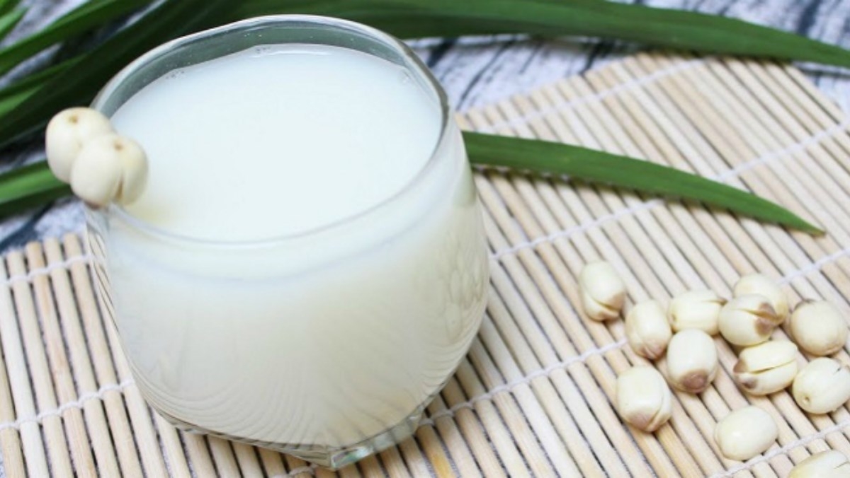 sữa hạt sen