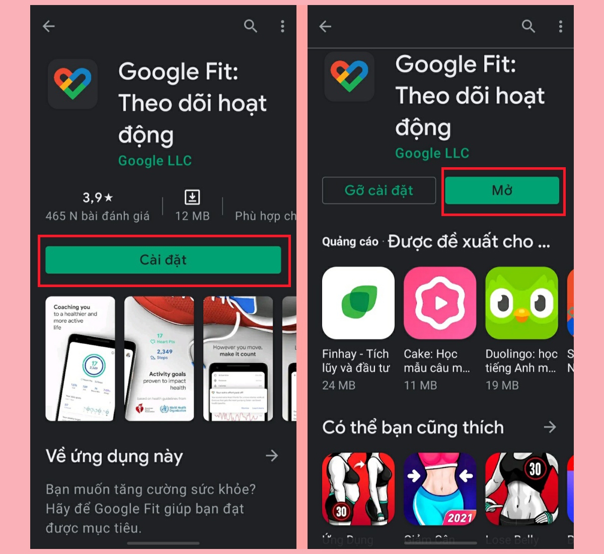 Google Fit là gì? Hướng dẫn chi tiết cách cài đặt và sử dụng ứng dụng Google Fit 3