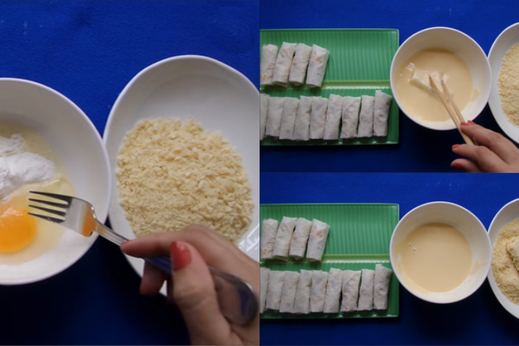 Cách làm nem hải sản chiên xù ngon giòn, hấp dẫn, ai ăn cũng mê tít vì hương vị thơm ngon hình 7