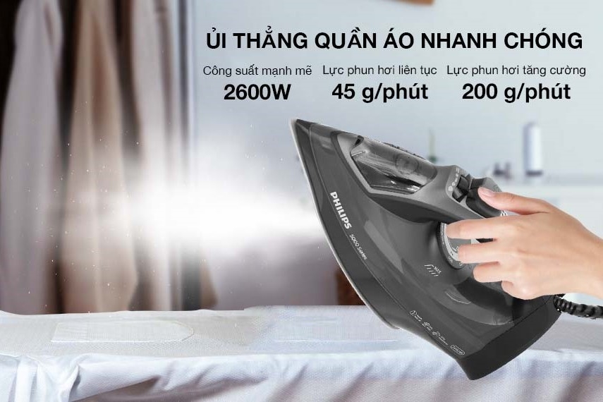 Bàn ủi hơi nước không dây - hình 3